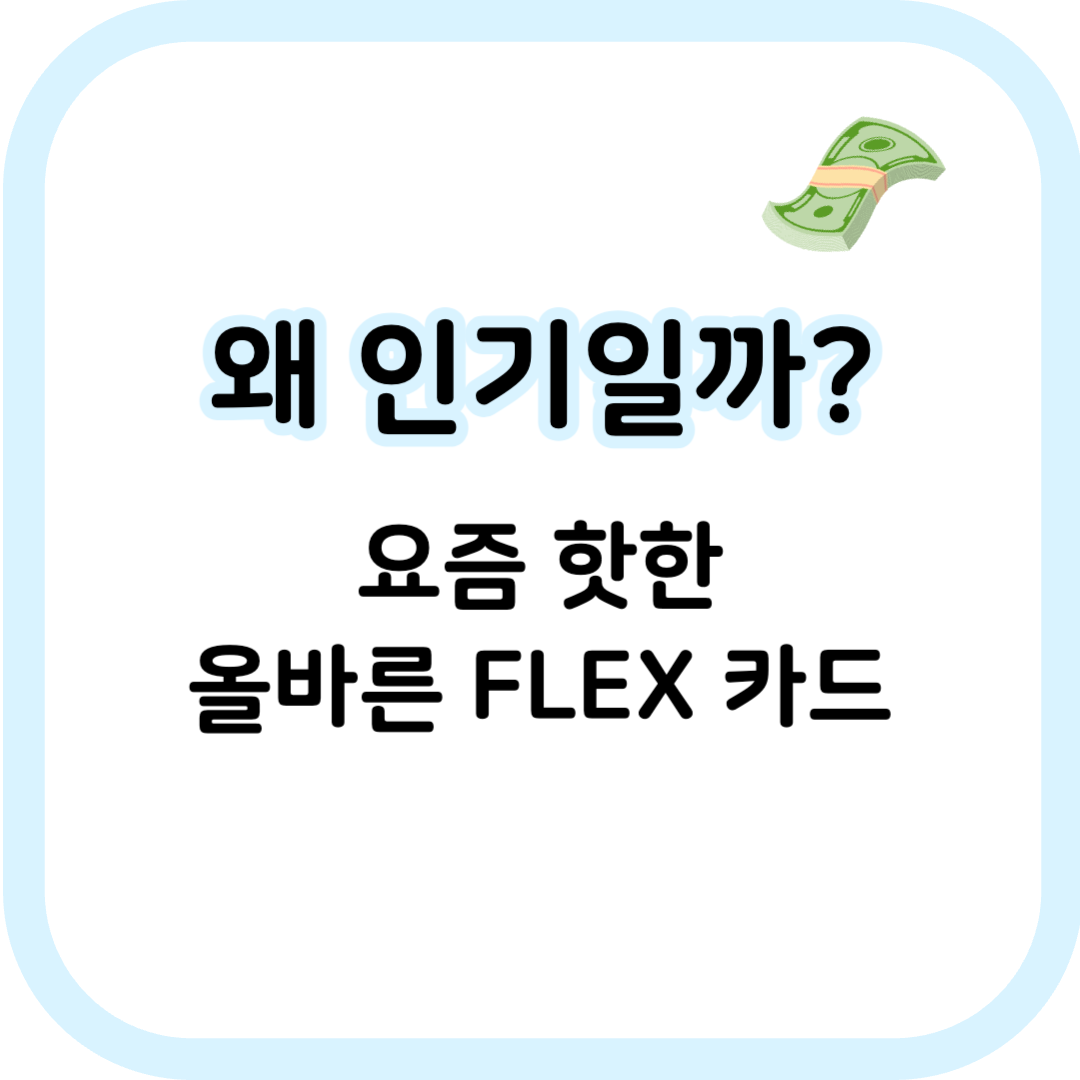 올바른 FLEX 카드 썸네일 이미지